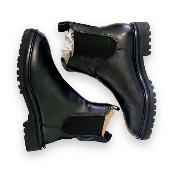 New Everlane The Lug Chelsea Boot in Black Size 11 - Picture 8 of 15